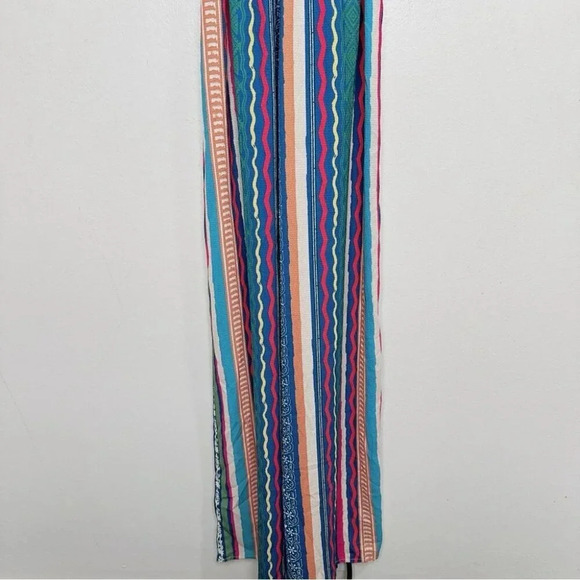 Flying Tomato Womens Small Multistripe Belted  Jumpsuit - Picture 11 of 13